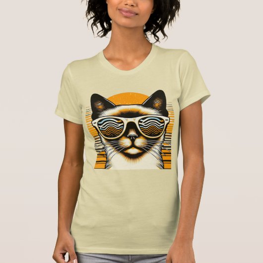 Cat Sun T-shirt (Voorkant)