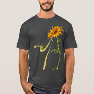 Cat Sunflower Gifts For Cat Lovers, Cat Mom, Cat L T-shirt