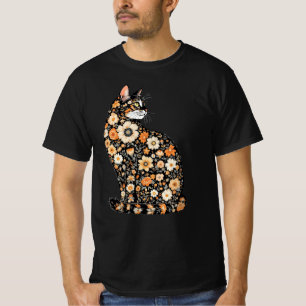Cat Sunflower vibes zonneschijn en Spint T-shirt