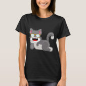 Cat Sunglazen T-shirt (Voorkant)