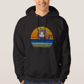 Cat Sunset Anime | Perfect cadeau voor Pasen Hoodie