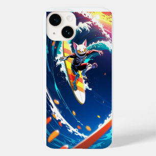 Cat Surf Case-Mate iPhone 14 Hoesje