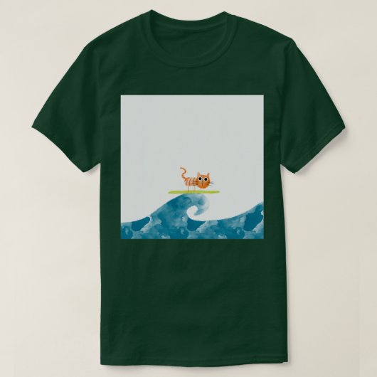 cAT-surf T-shirt (Design voorkant)