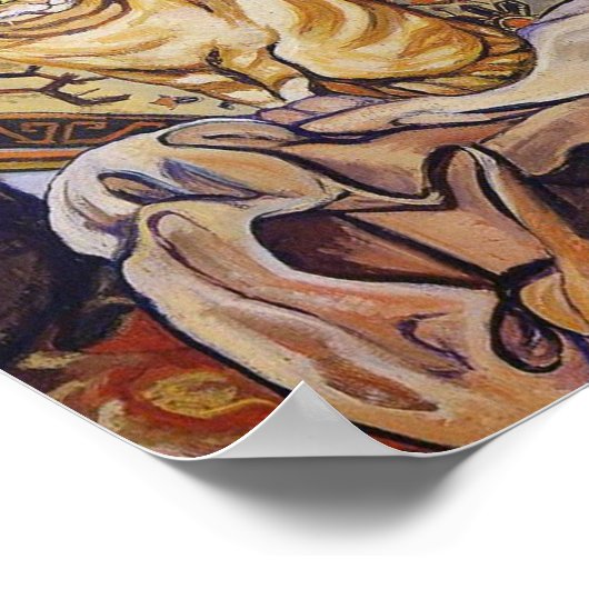 Cat, Suzanne Valadon Poster (Hoek)