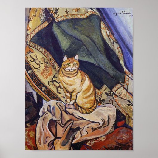 Cat, Suzanne Valadon Poster (Voorkant)