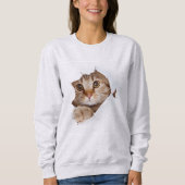 Cat Sweatshirt - Perfect Gezellig en Schattige (Voorkant)