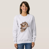 Cat Sweatshirt - Perfect Gezellig en Schattige (Voorkant volledig)