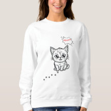 Cat sweatshirts