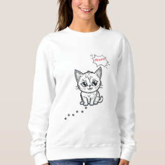 Cat sweatshirts trui