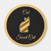 Cat Sweet Cat Magneet (Voorkant)