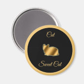 Cat Sweet Cat Magneet (Voorkant / Achterkant)