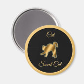 Cat Sweet Cat Magneet (Voorkant / Achterkant)
