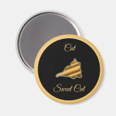 Cat Sweet Cat Magneet (Voorkant / Achterkant)