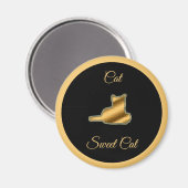 Cat Sweet Cat Magneet (Voorkant / Achterkant)