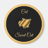 Cat Sweet Cat Magneet (Voorkant)