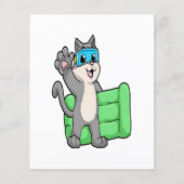 Cat Swimming Goggles Lilo Flyer (Voorkant)