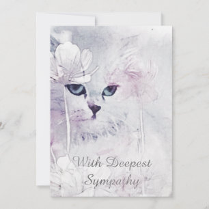 Cat Sympathcard Kaart