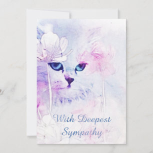 Cat Sympathcard Kaart