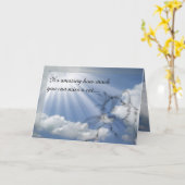 Cat Sympathie - Sorry voor je verlies Kaart (Gele Bloem)