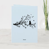 Cat Sympathy Card Memorial Rainbow's End Gedicht H Kaart (Achterkant)