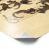 Cat Symphony door Moritz von Schwind Foto Afdruk (Hoek)