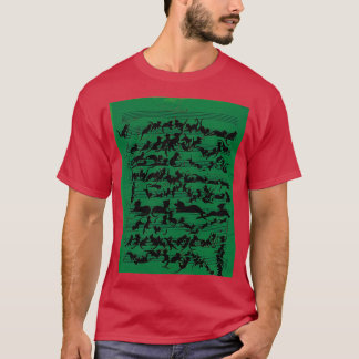 Cat Symphony Graphic T-shirt