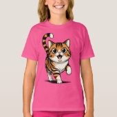 cat t-shirt (Voorkant)