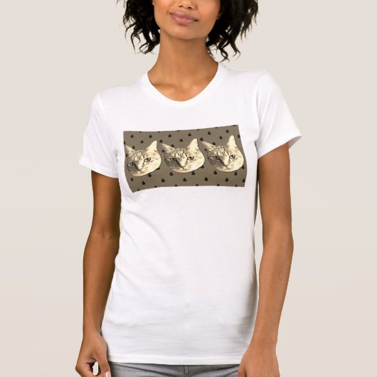 cat t-shirt (Voorkant)