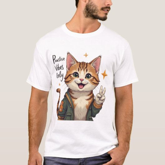 Cat T shirt (Voorkant)