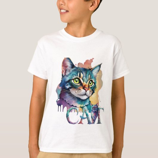 Cat T-shirt (Voorkant)