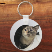 Cat T-Shirt Sleutelhanger (Voorkant)