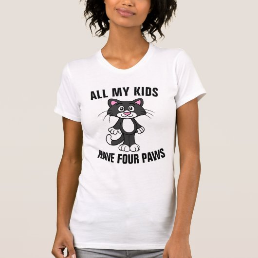 CAT T-SHIRTS - MIJN KINDER (Voorkant)
