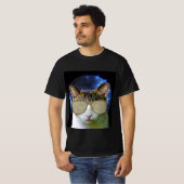 CAT T-shirts SPACE CAT (Voorkant volledig)