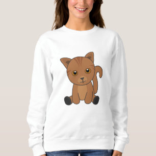 Cat Tabby Cute Cats Fur Nose Kittens Trui