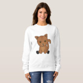 Cat Tabby Cute Cats Fur Nose Kittens Trui (Voorkant volledig)
