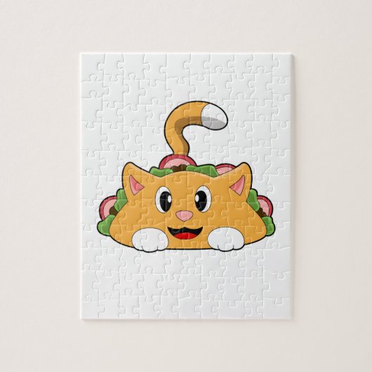 Cat Taco Legpuzzel (Verticaal)