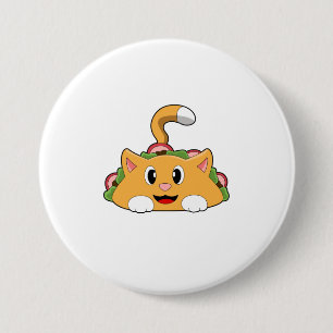 Cat Taco Ronde Button 7,6 Cm