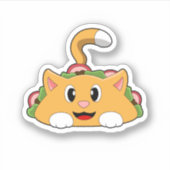 Cat Taco Sticker (Voorkant)