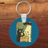 Cat Tacos Anime UFO Japanese Custom Sleutelhanger (Voorkant)