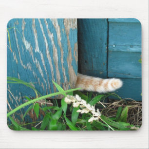 Cat Tail ~ mousepad Muismat