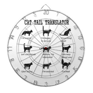 CAT TAIL VERTALER DART BOARD DARTBORD