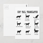 CAT-TAILTRANSLATOR BRIEFKAART (Voorkant / Achterkant)
