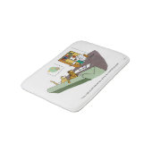 Cat Talk Badmat (Gekanteld)