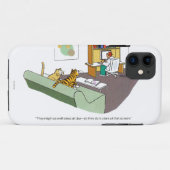 Cat Talk Case-Mate iPhone Case (Achterkant (horizontaal))