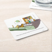 Cat Talk Kartonnen Onderzetters (Schuin)