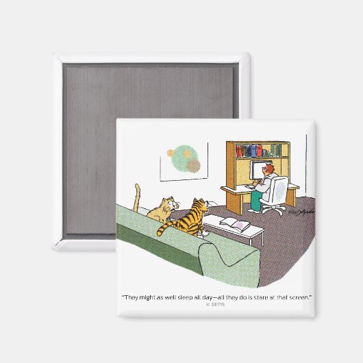 Cat Talk Magneet (Voorkant / Achterkant)