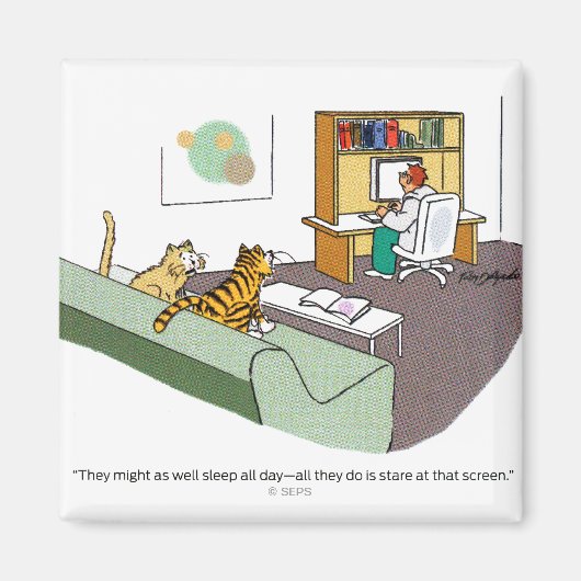 Cat Talk Magneet (Voorkant)