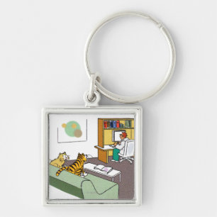 Cat Talk Sleutelhanger