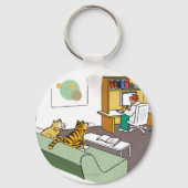 Cat Talk Sleutelhanger (Voorkant)