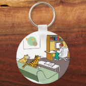 Cat Talk Sleutelhanger (Voorkant)